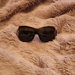 Christian Dior Airspeed 2 Black Oversized Square Sunglasses